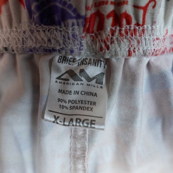 Beers of wisconsin drawstring lounge pj pajama pants -beer lovers XL - Picture 8 of 12